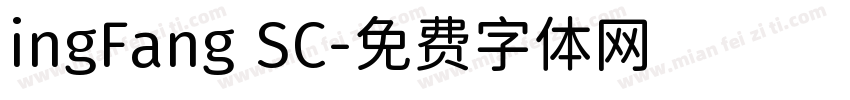 ingFang SC字体转换